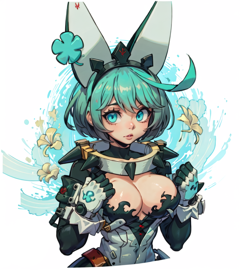 32274-2581064746-(masterpiece, best quality, high resolution), 1girls rev2, elpheltms, four-leaf clover, dress, animal ears,gloves, hairband, fac.png